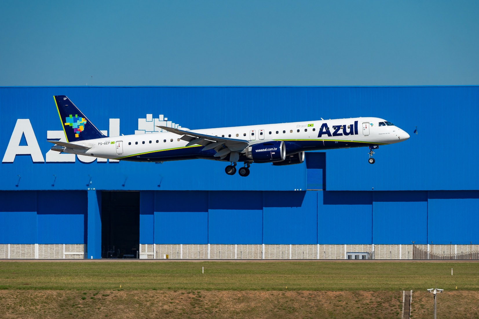 Embraer E2 que fará a rota VCP-AFL - Foto_Guilherme Ramos (2).jpg